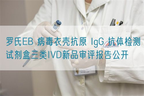 罗氏EB病毒衣壳抗原IgG抗体检测试剂盒三类IVD新品审评报告公开