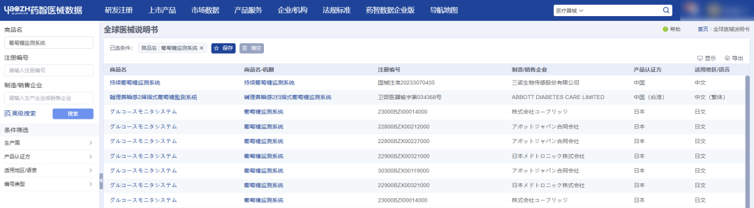 【分享】竞品或同类医疗器械产品说明书哪里找?(图7) 竞品或同类医疗器械产品说明书哪里找(图6)